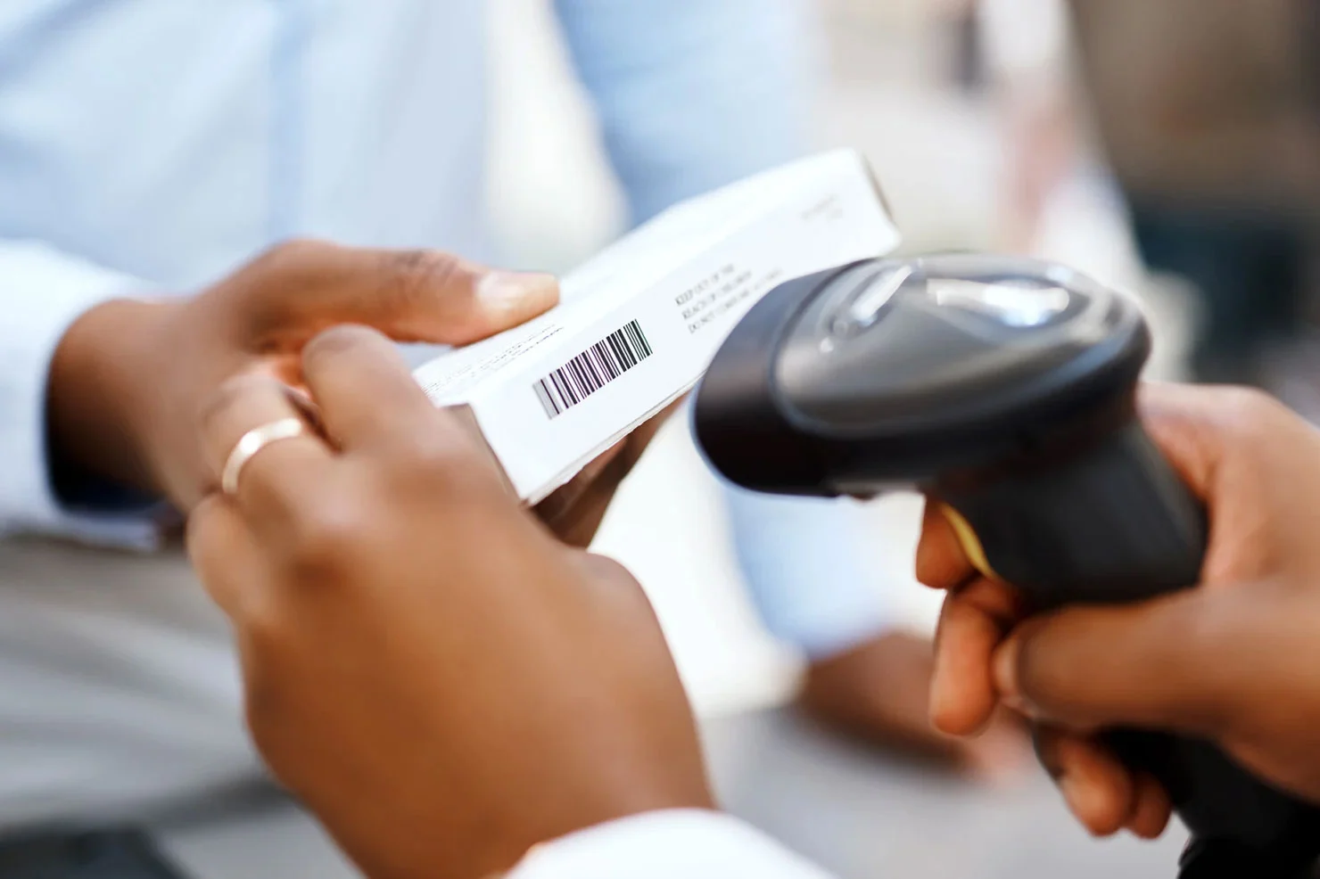 Barcode verification during receiving
